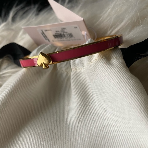 NWT Kate spade pink and gold bracelet - Picture 3 of 8